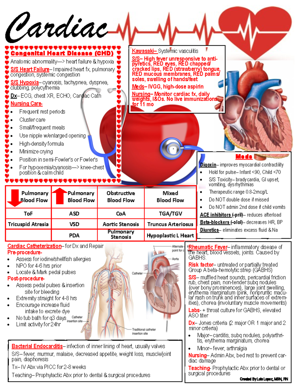 Cardiac+Newsletter 1 - Notes - Cardiac Congenital Heart Disease (CHD ...