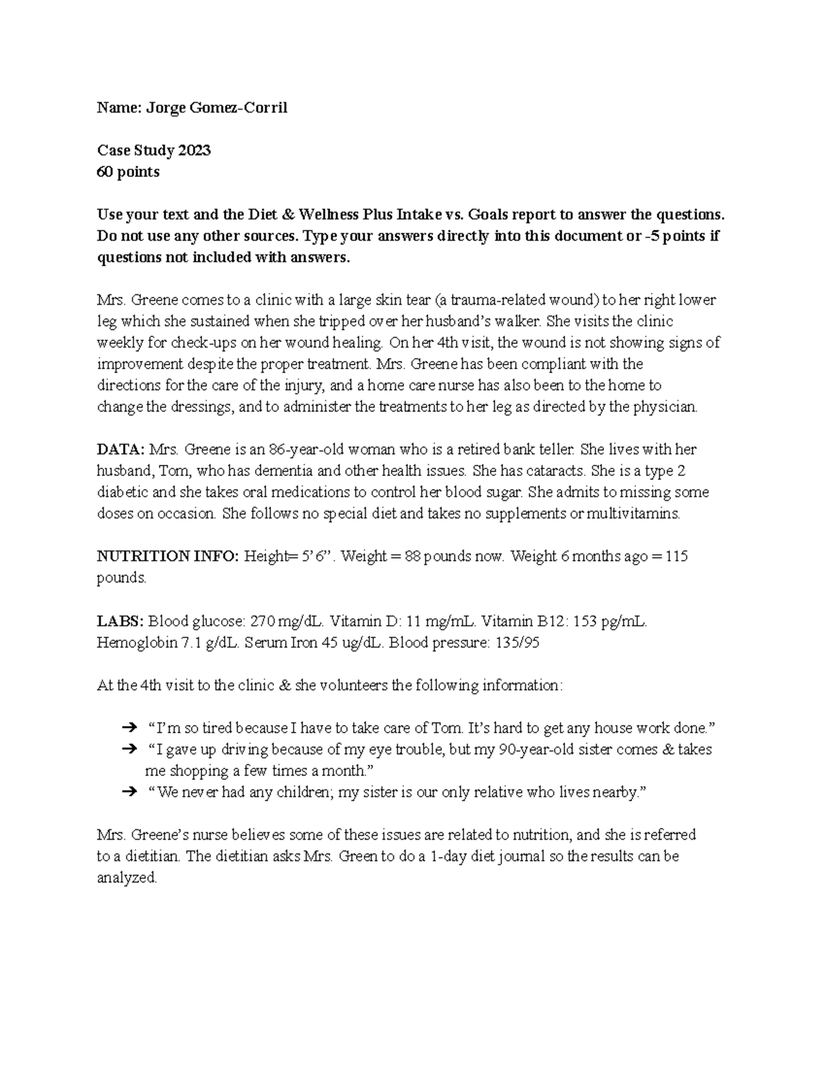 Final Case Study - BIO 220 - DCCC - Studocu