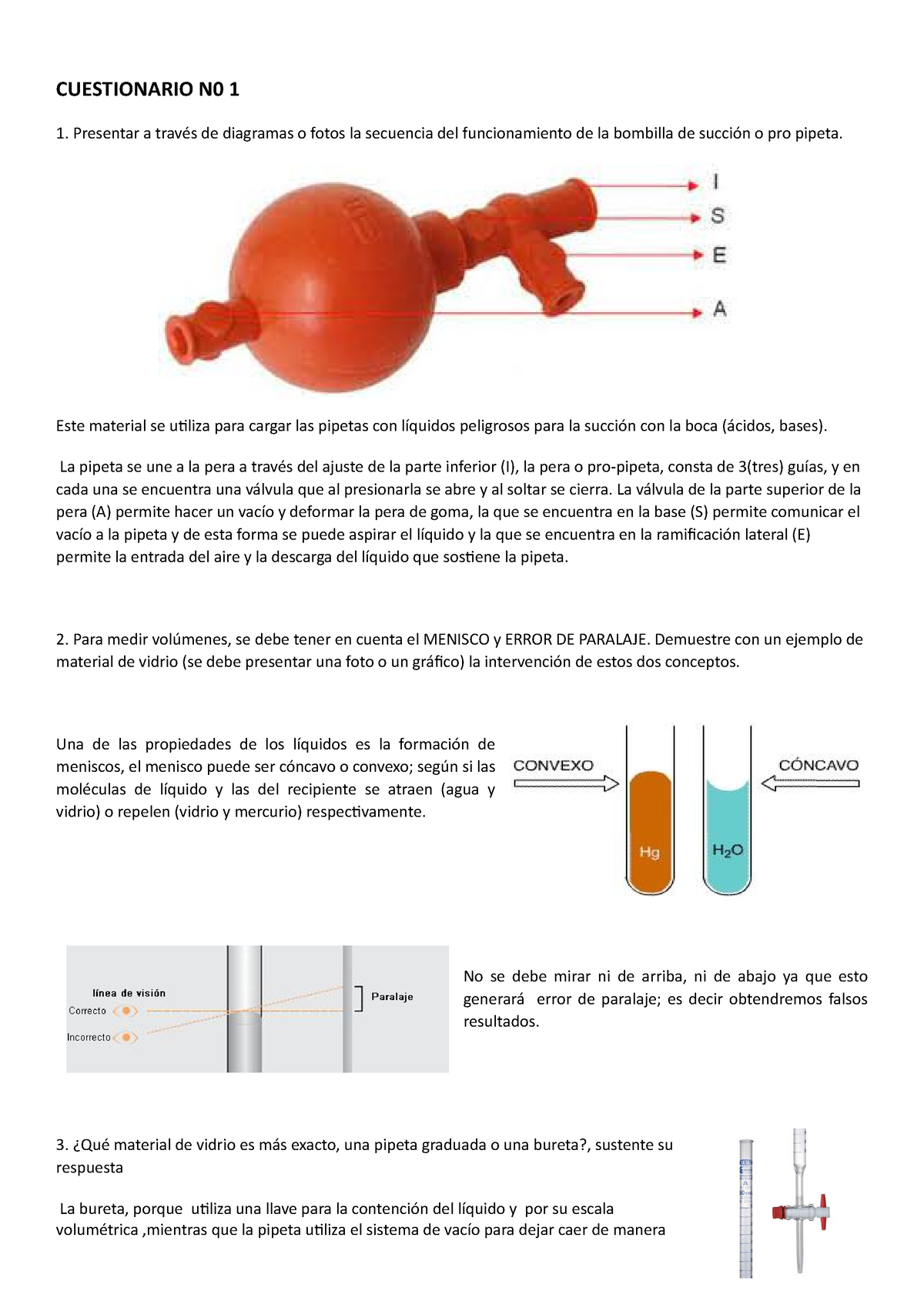 Cómo se utiliza la pera de succión o bombilla de succión en