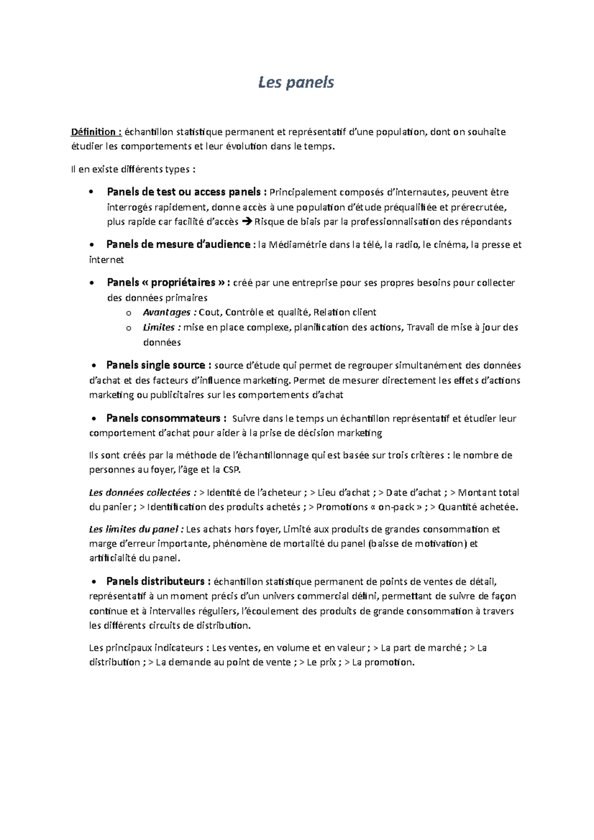 A Quoi Sert Un Panel _ Exemple De Panel – NNPMBG