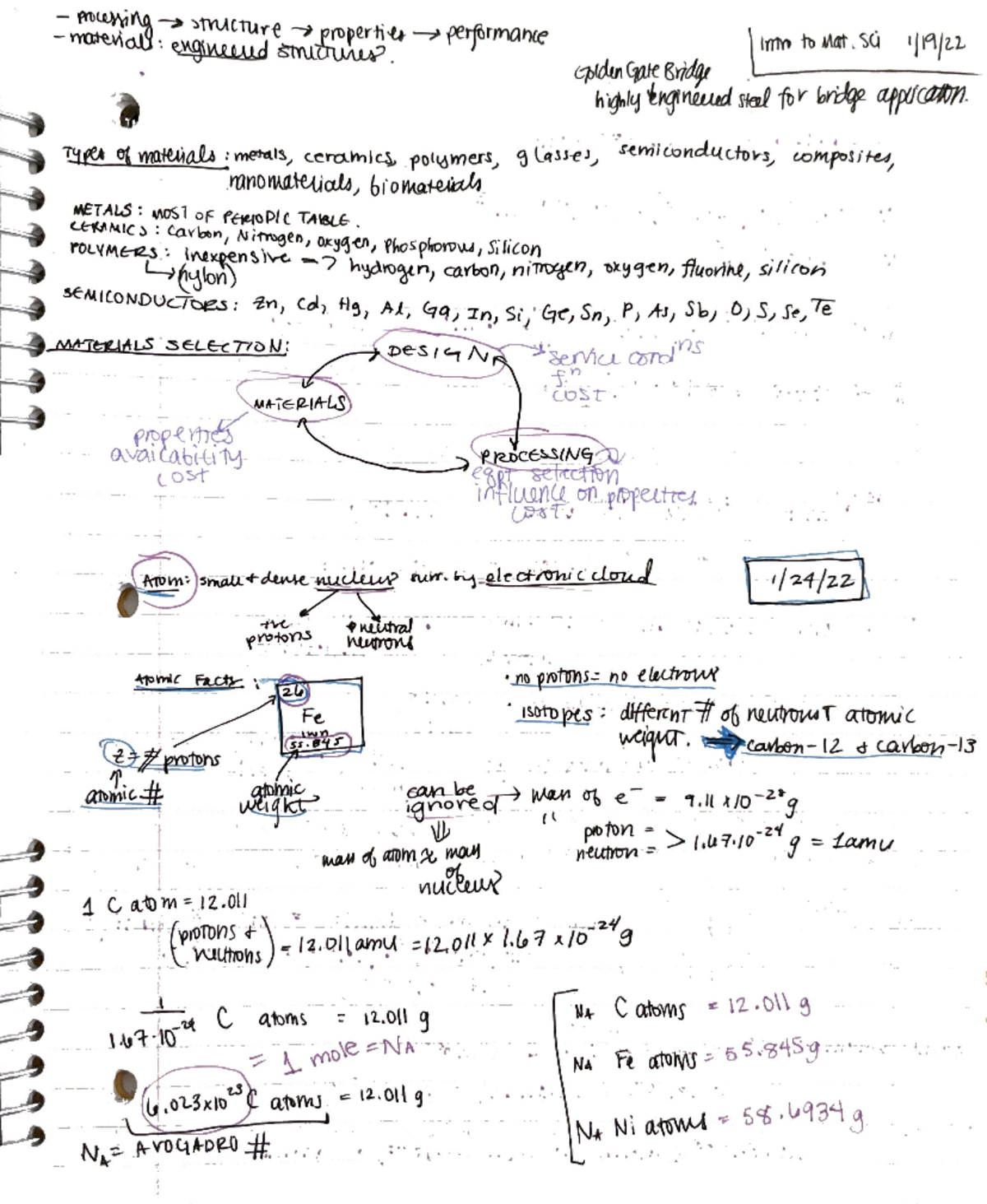 Mat Sci 1 Material Science Lecture Notes Part 1 MECH 3360 Studocu