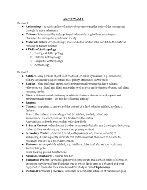 Anthro Assignment - assign,ent - Describe the cranial (head ...