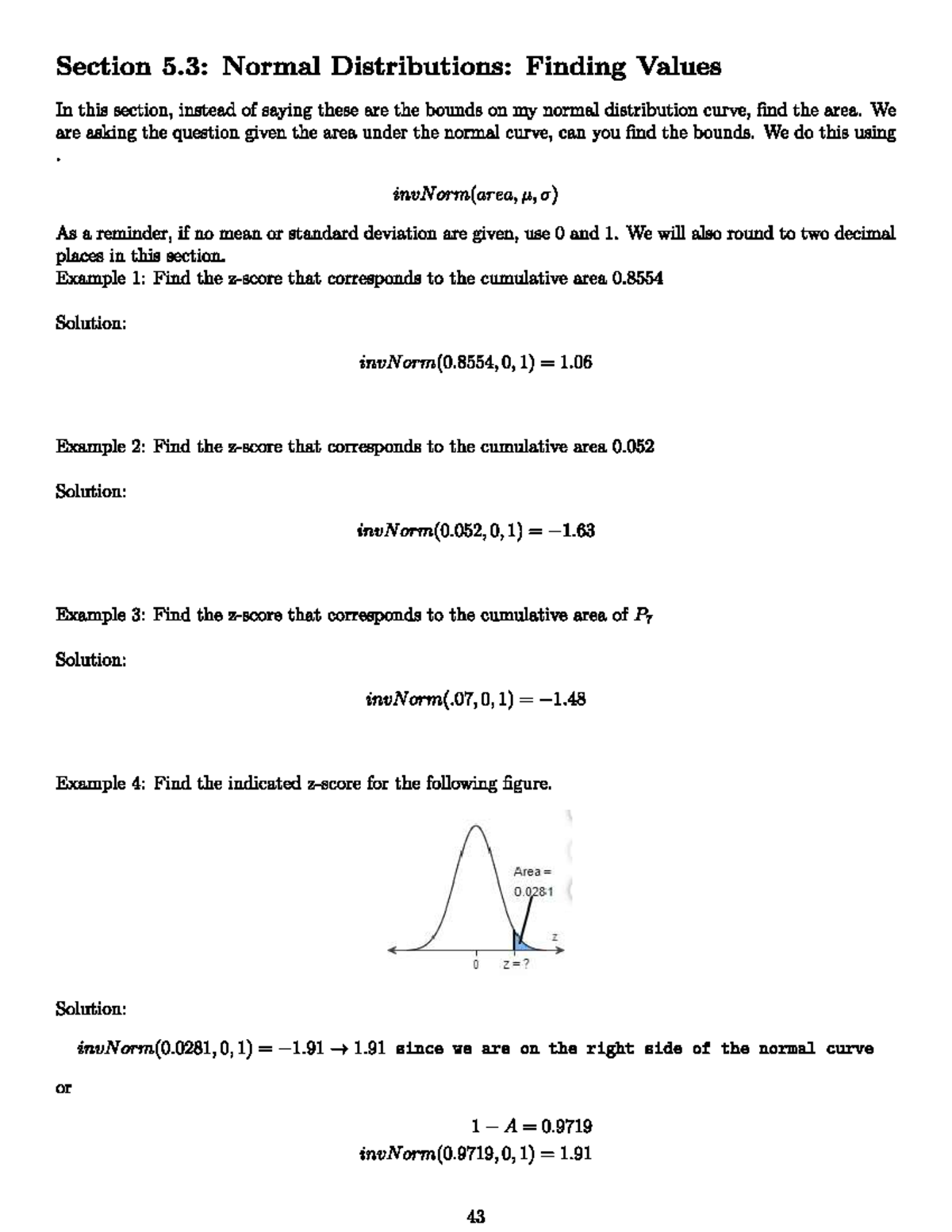 Math 1342 - Section 5.3 - MATH 1342 - Studocu