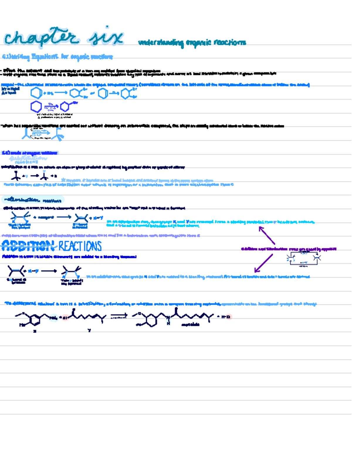 Textbook Notes 6 - chapter six understanding organic reactions 6 ...