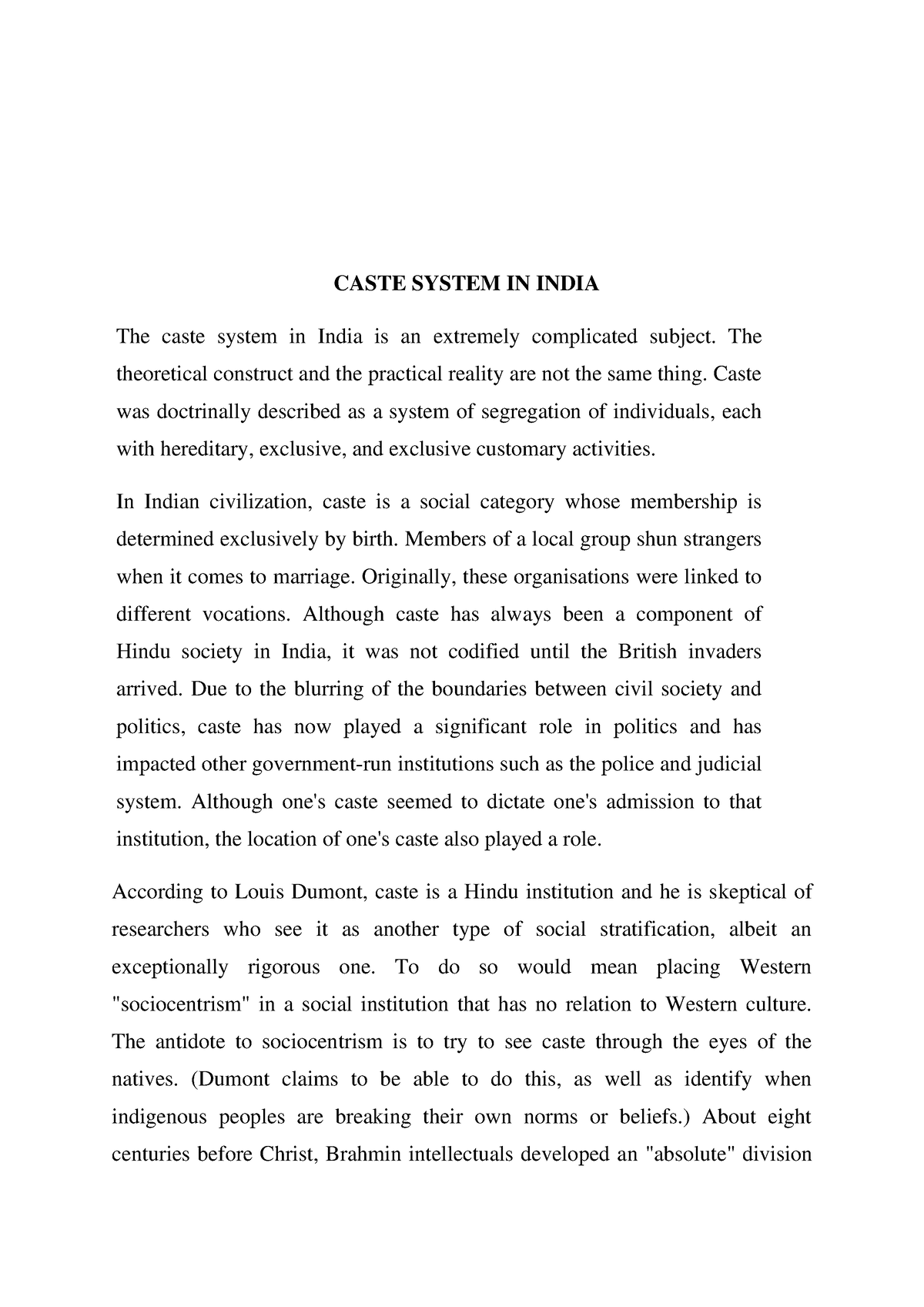 caste-system-in-india-caste-system-in-india-the-caste-system-in-india