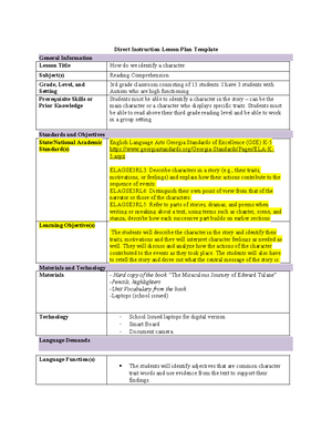 Module 10 lesson Notes - ‘It Says, My Response’ graphic organizer ...