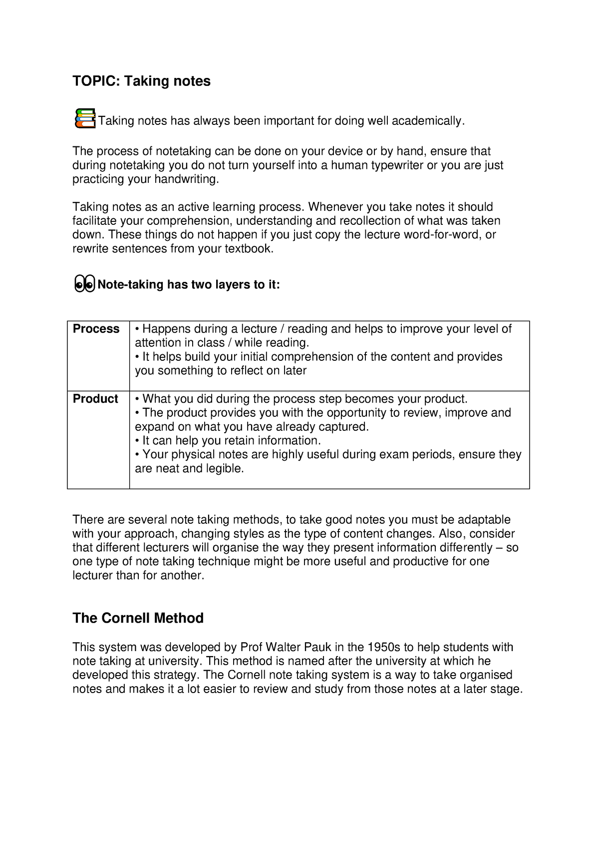 How To Make Notes On Research Paper