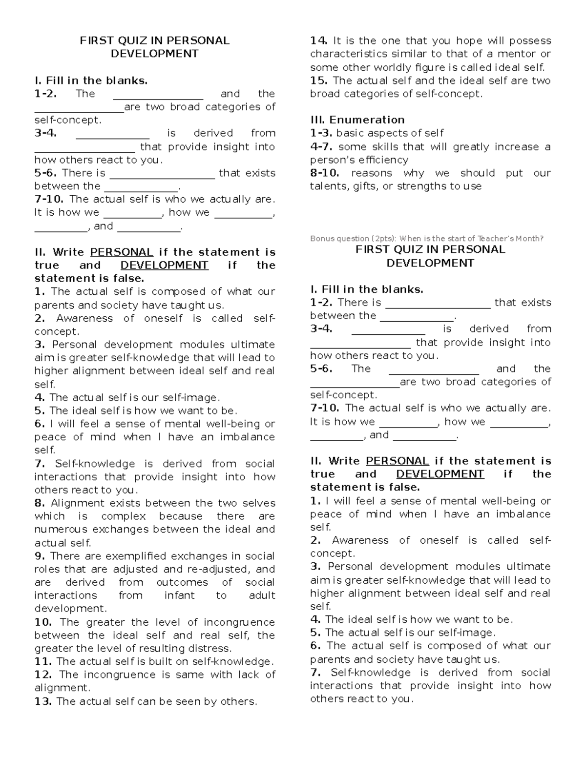 pdq1-lesson-1and2-dgggesdgge-first-quiz-in-personal-development-i