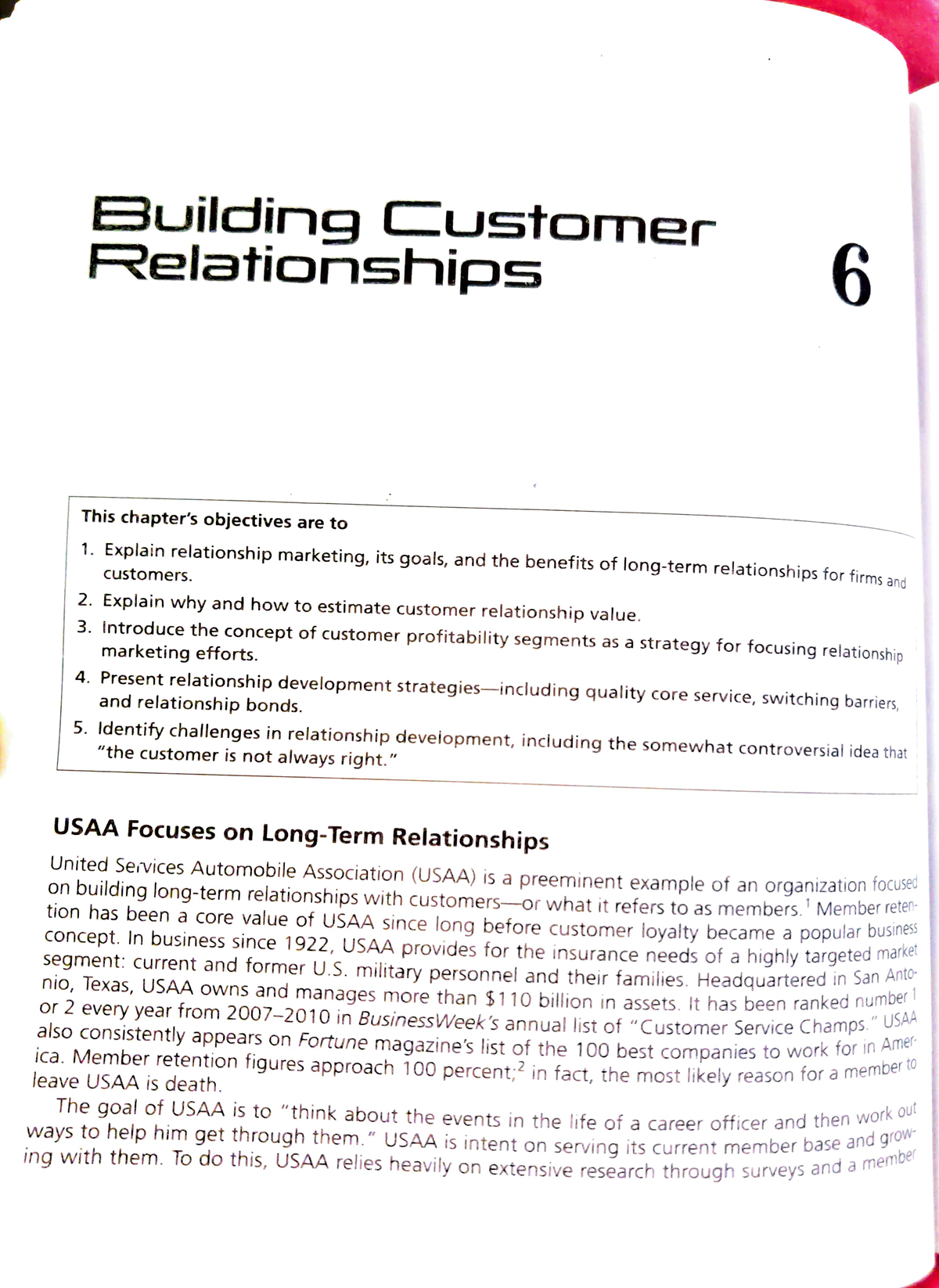 Building Customer Relationships - Building CUstomer Relationships 6 ...