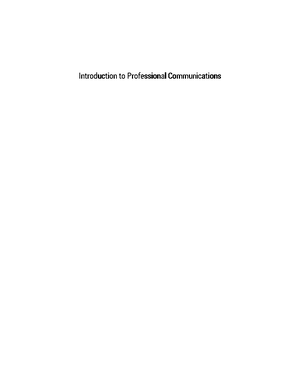 professional communication assignment pdf