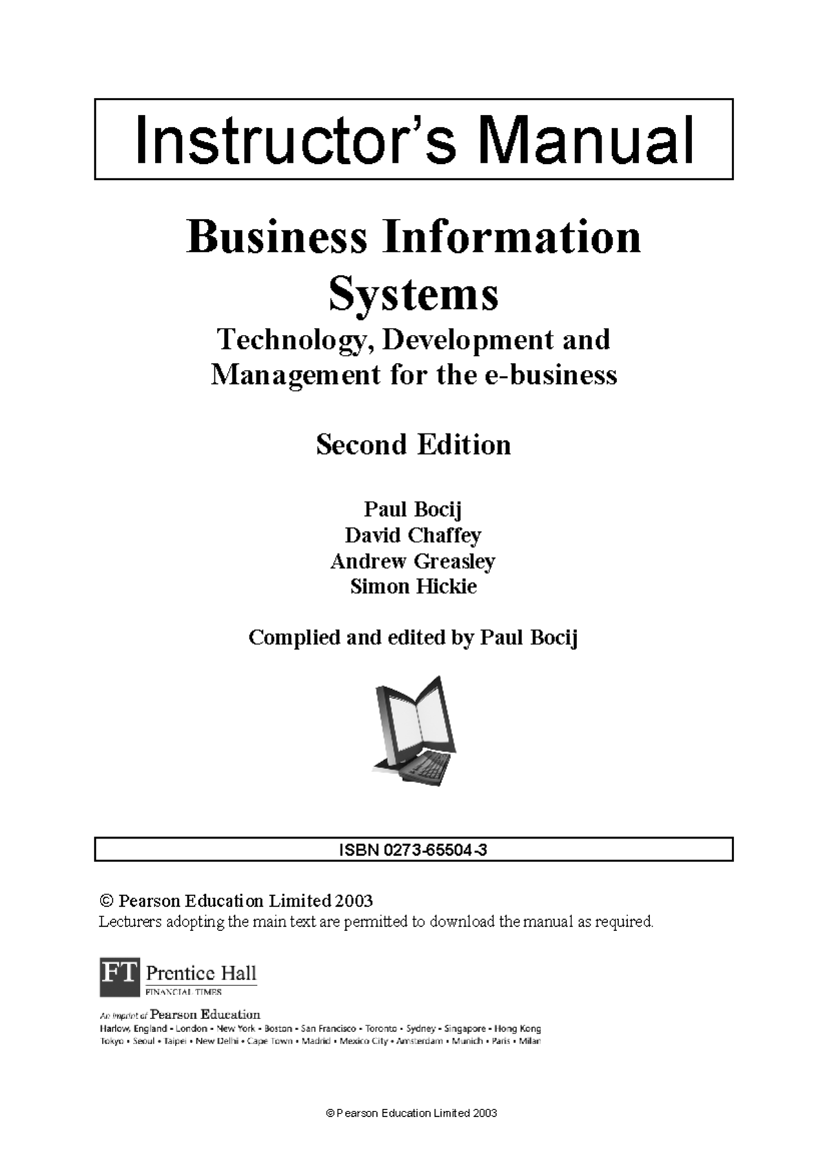 BIS Instructors Manual - Instructor’s Manual Business Information ...