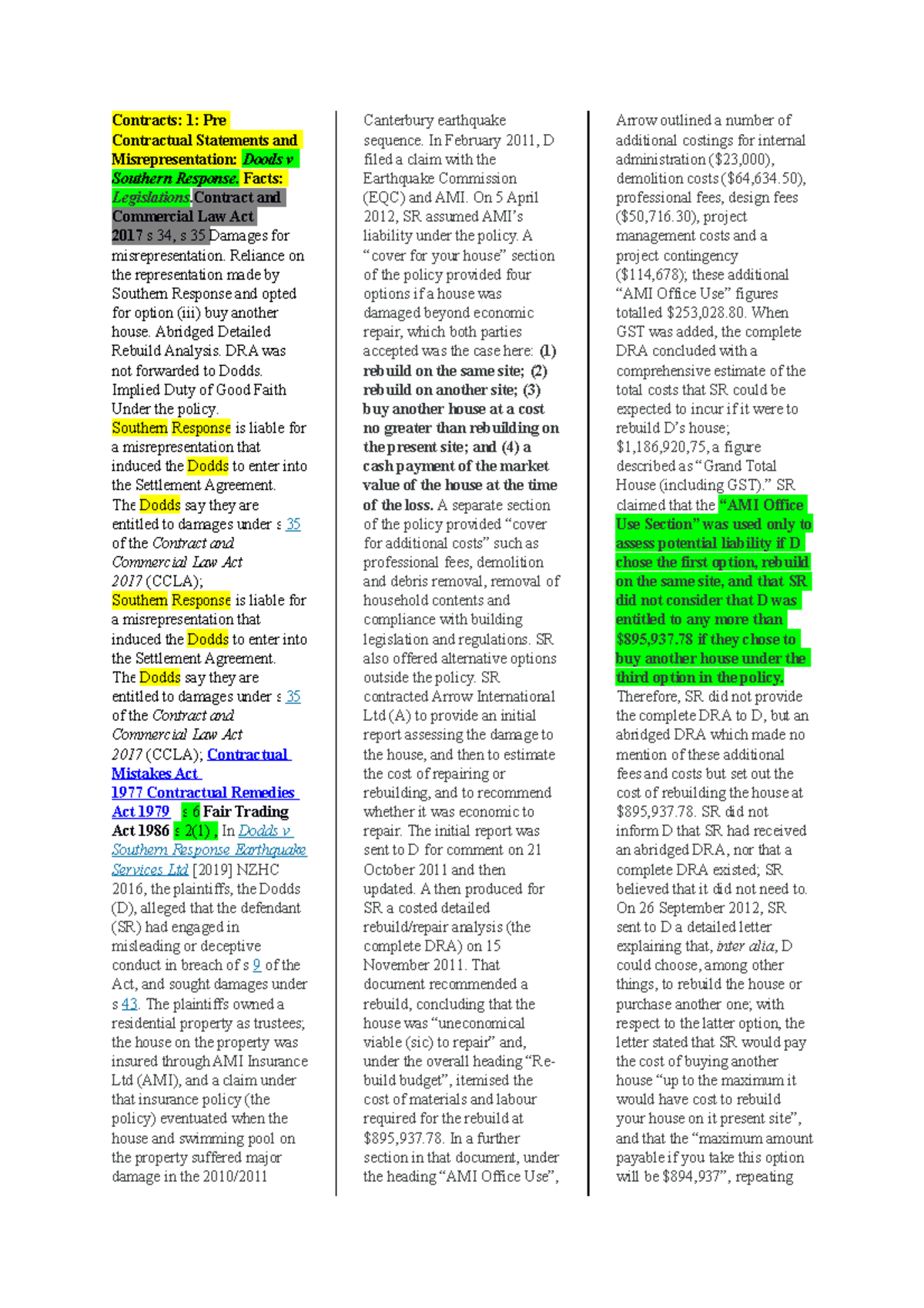 Contracts Final Summary Law Of Contract Contracts 1 Pre Contracts Final Summary Law Of Contract Contracts 1 Pre