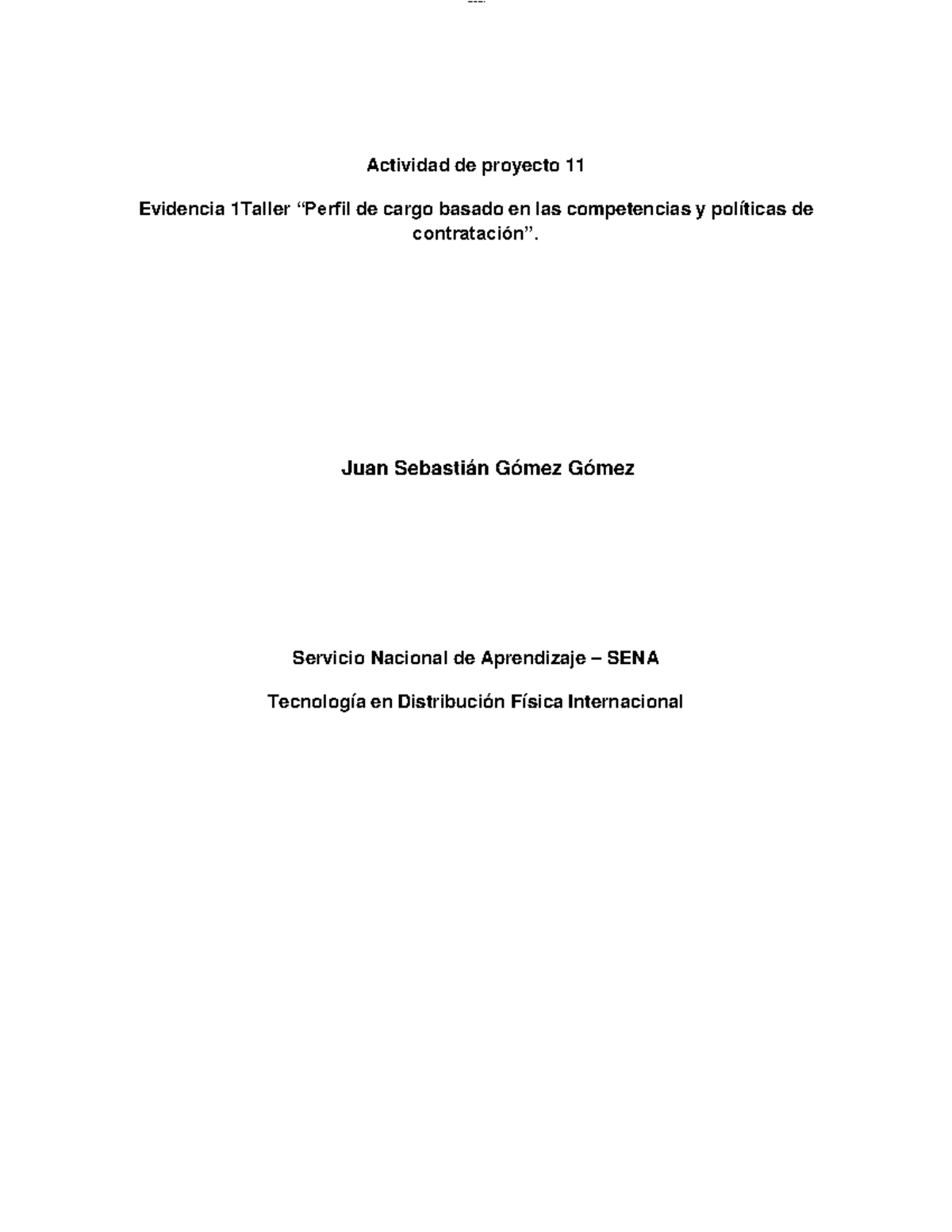 Actividad 11 Actividad de aprendizaje 1: Reconocer las necesidades del ...