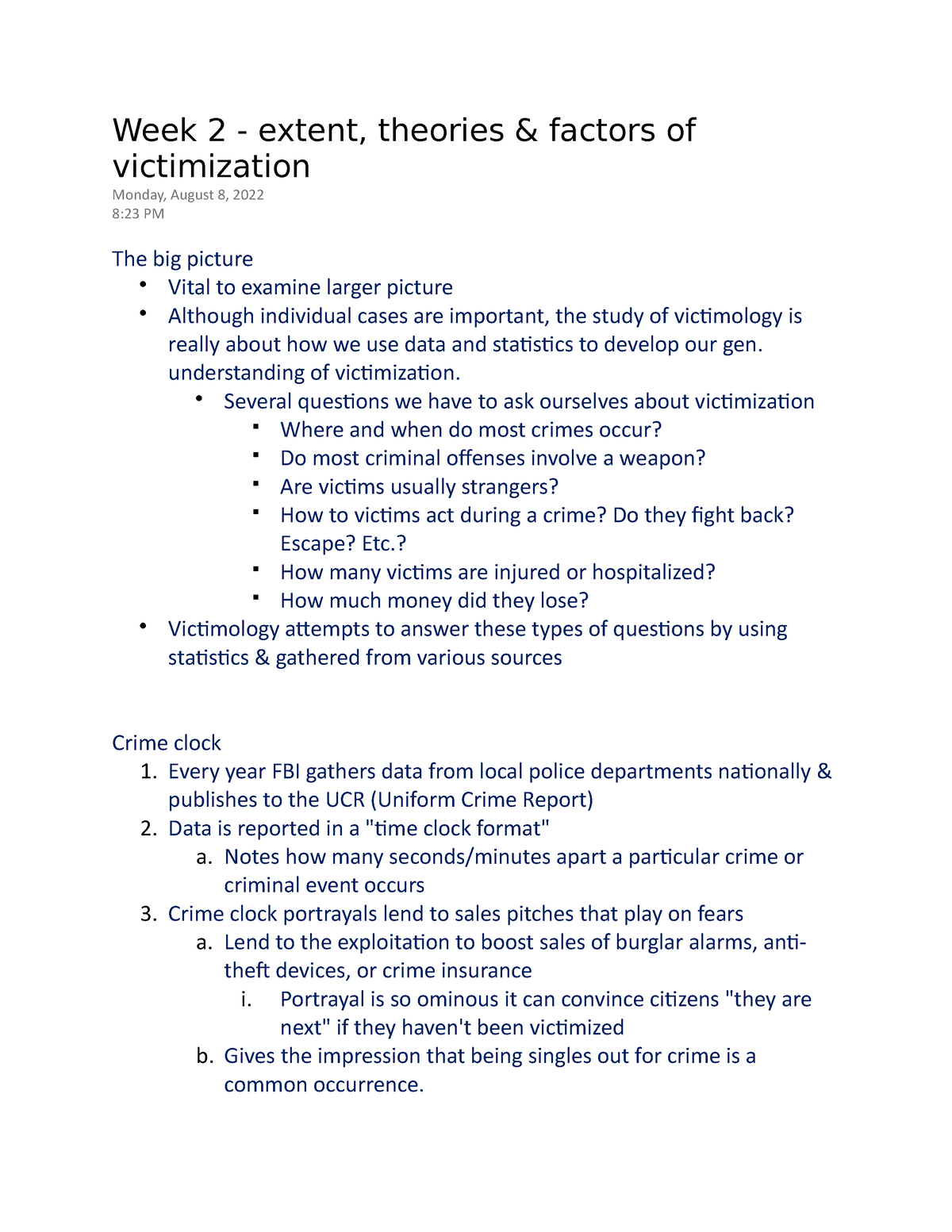 research paper topics for victimology