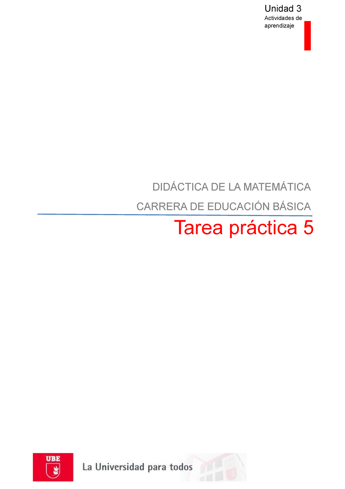 Tarea Práctica 5 - Actividad 5 - Unidad 3 Actividades De Aprendizaje ...