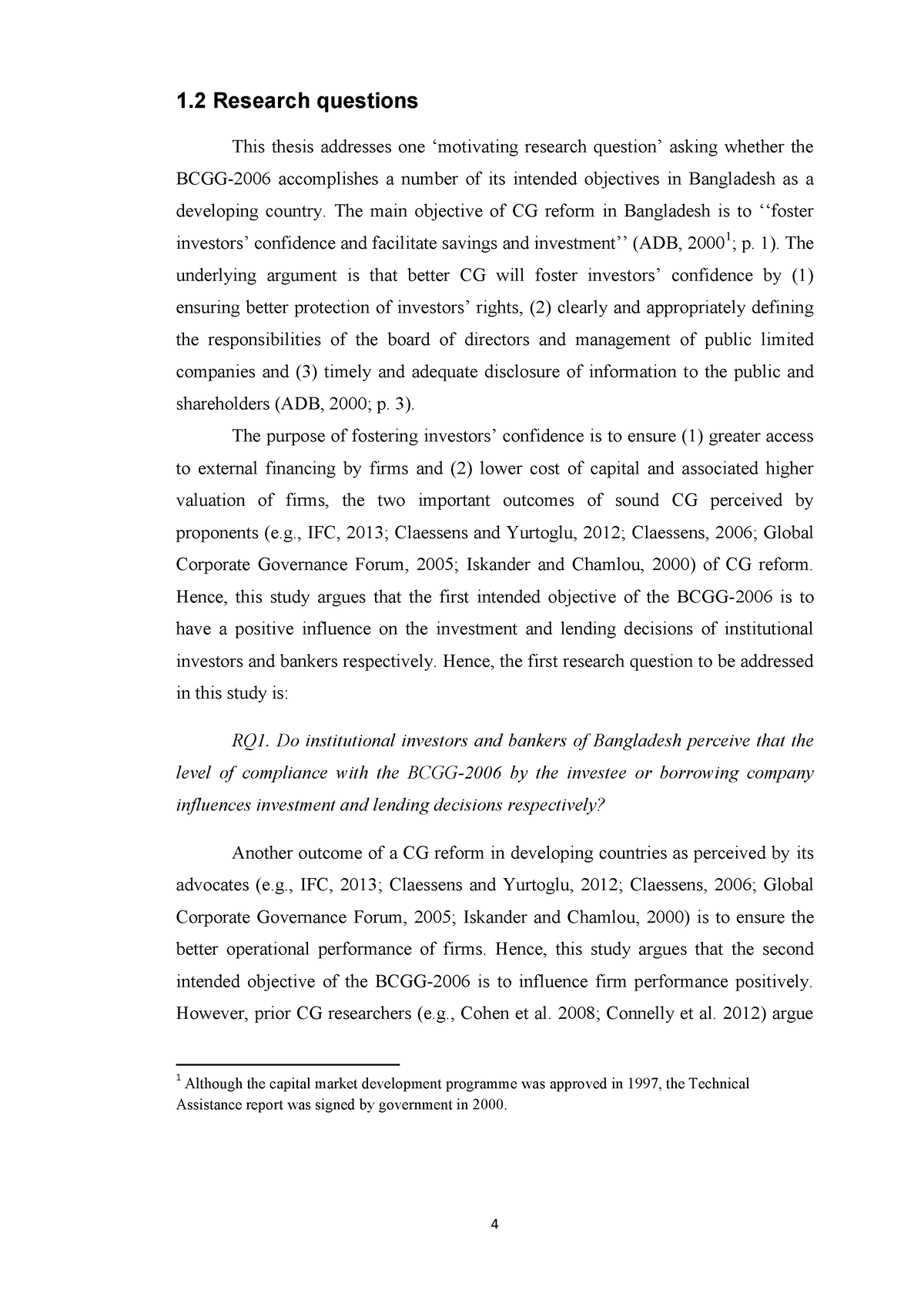 thesis topics on corporate governance