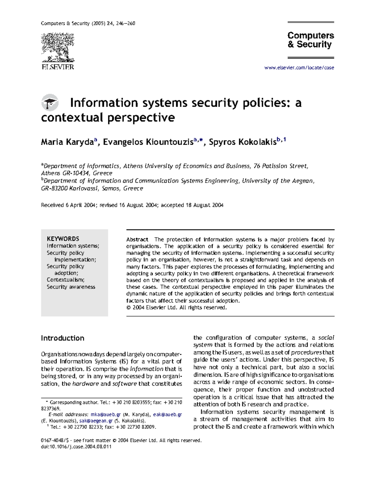 informationsystemssecuritypolicies-information-systems-security
