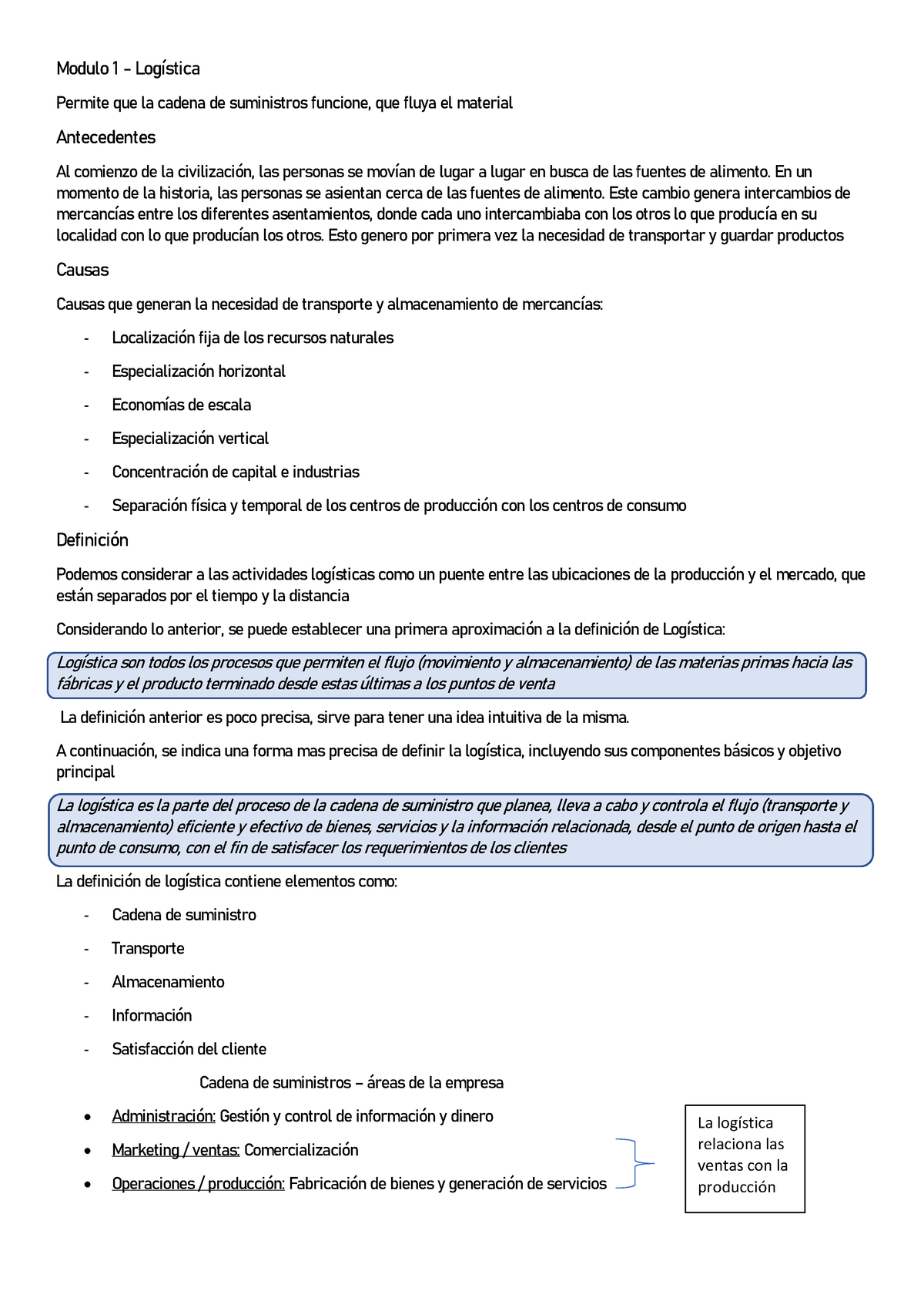 Logística-1-1 - Logística-1-1 - Modulo 1 - LogÌstica Permite Que La ...