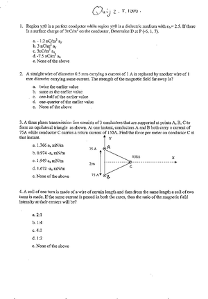 Chapter 1-solution - Chapter 1: Introduction: Waves And Phasors Lesson ...