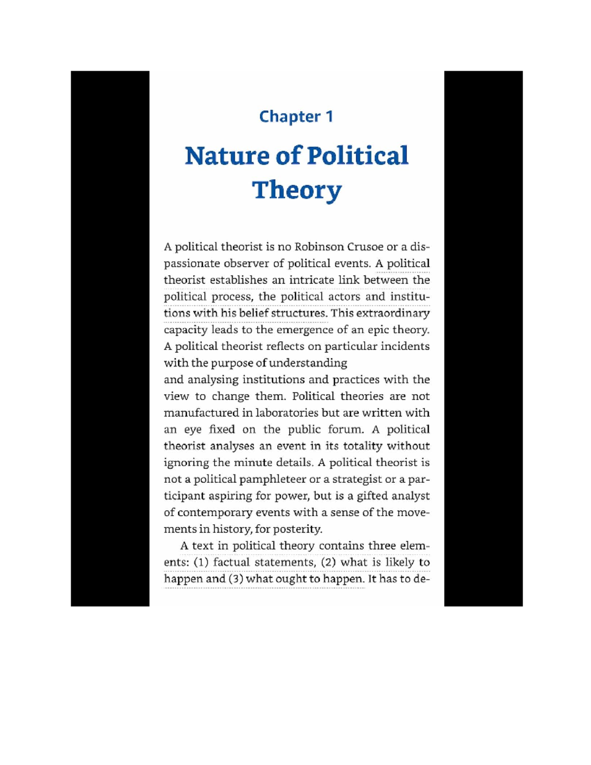 UPT - ( Topic 1) Study Notes 18 - Political science - Studocu