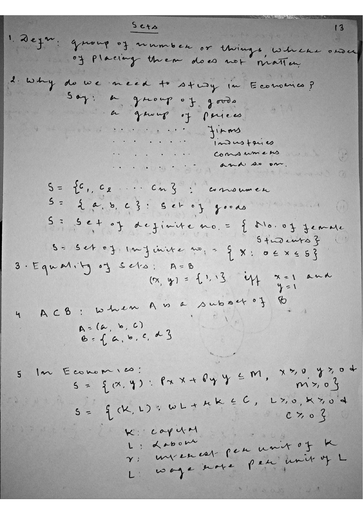 Lecture 4, 5, 6 - MME I Chapter 5 - B.A. Economics (Hons.) - Studocu