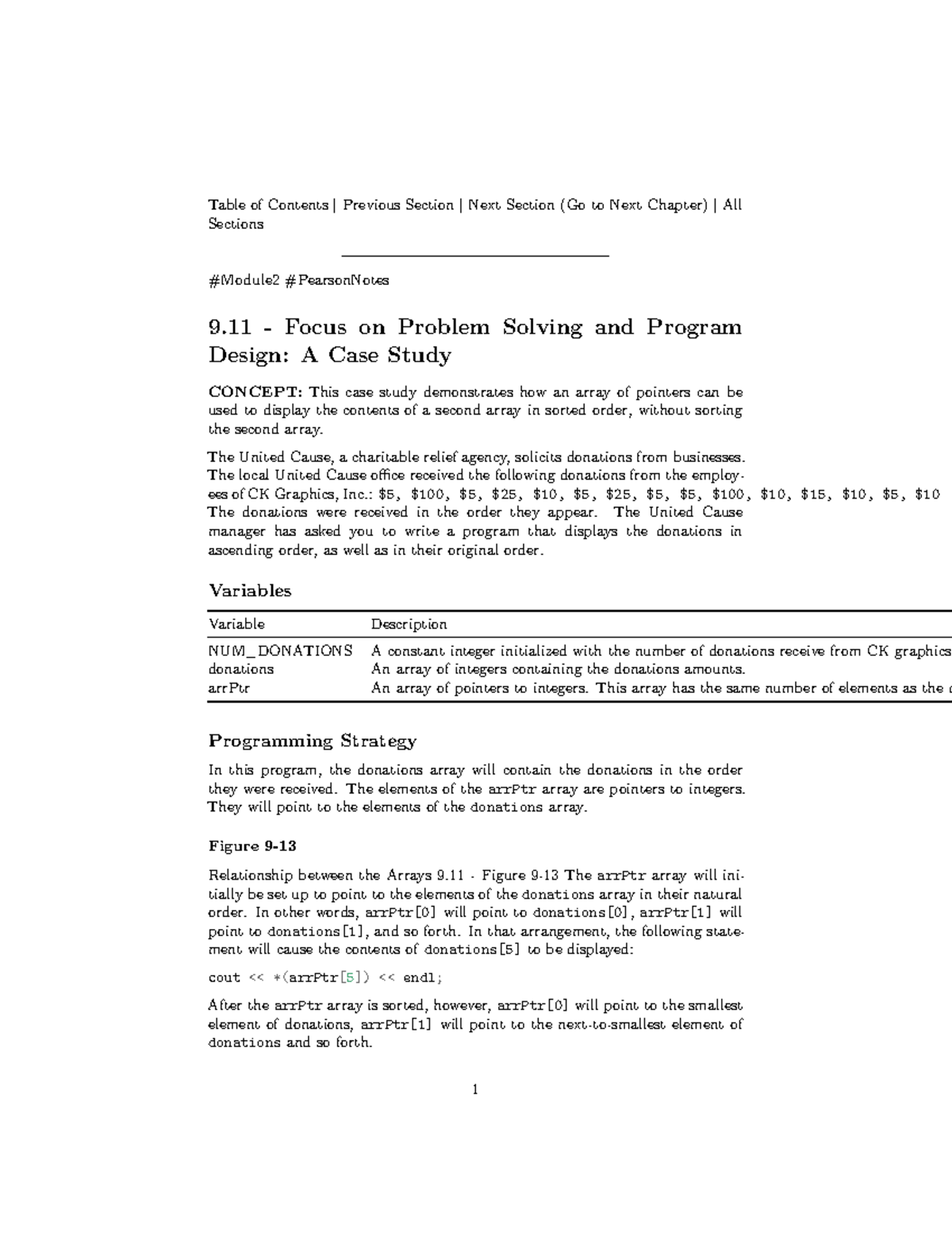 9.11 - Focus on Problem Solving and Program Design - A Case Study ...