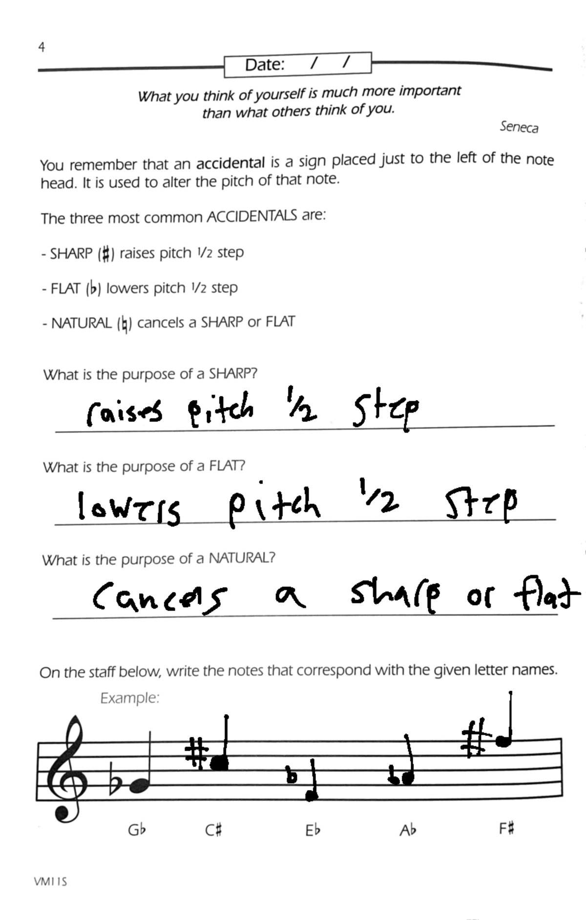Theory - raises pitch step lowers pitch step cancels a sharp or flat do ...