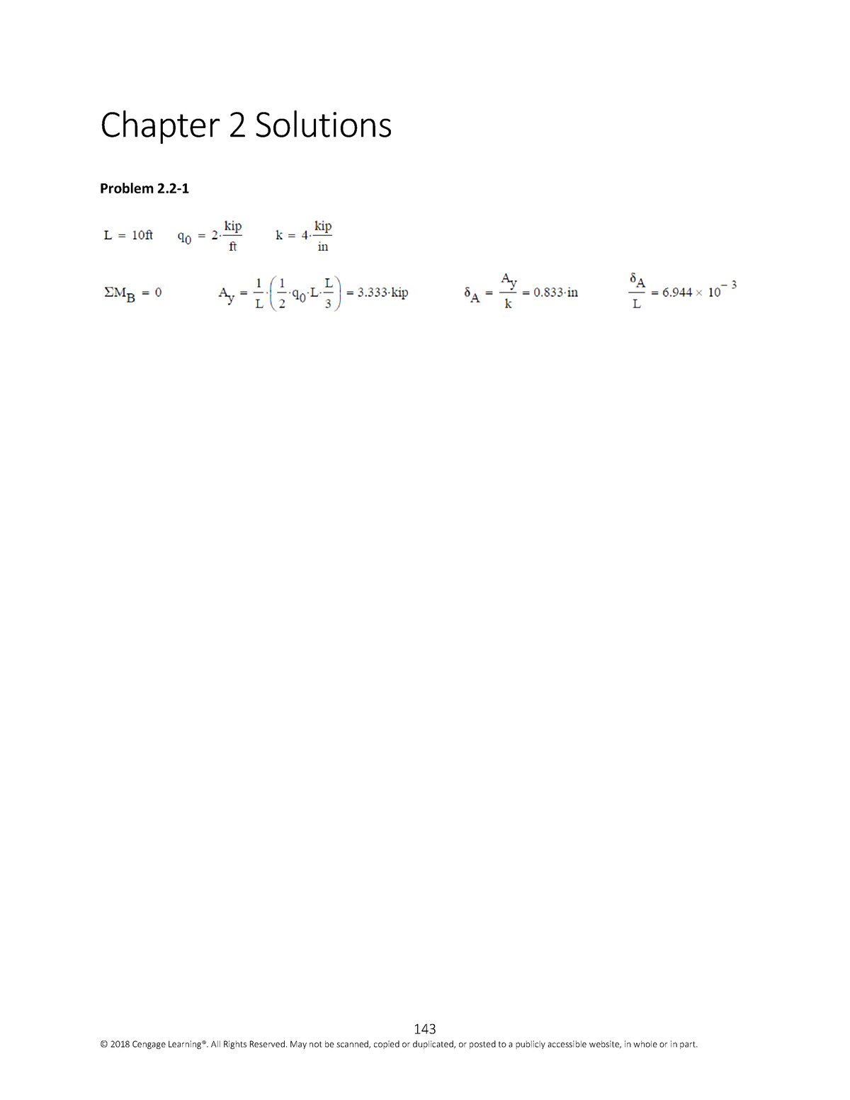 Gere 9판 연습문제 솔루션Ch02 - 재료역학 및 실험 - 143 Chapter 2 Solutions Problem 2-  Problem 2- Problem 2- Problem - Studocu