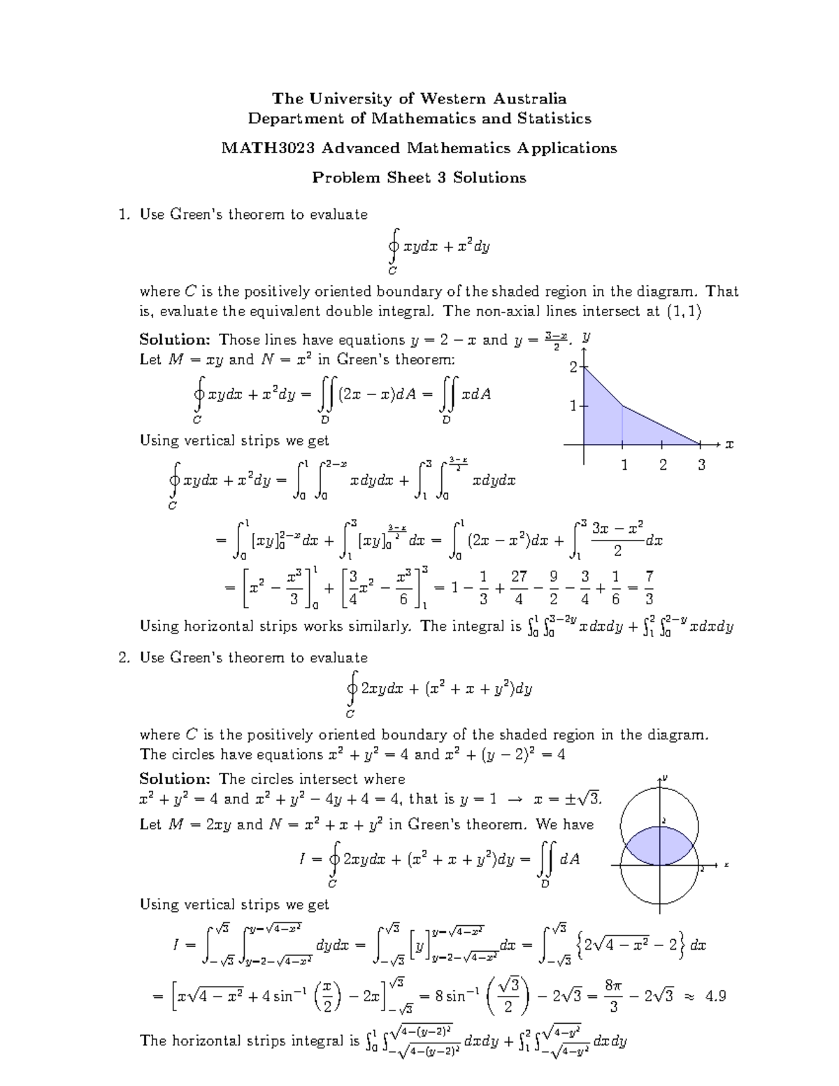 western australian mathematics problem solving program