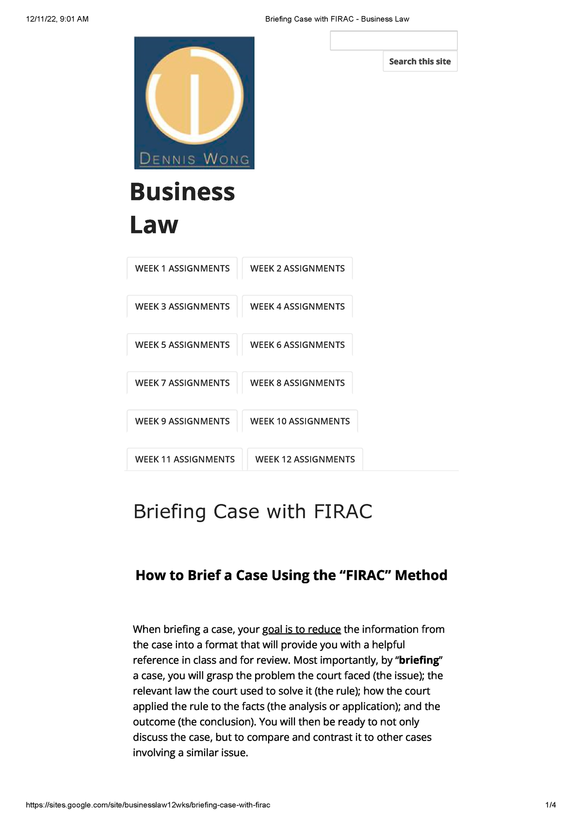 1-briefing-case-with-firac-business-law-business-law-week-1