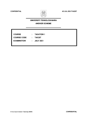 SS AUD339 FEB 2021 - Answer Scheme - UNIVERSITI TEKNOLOGI MARA FINAL ...