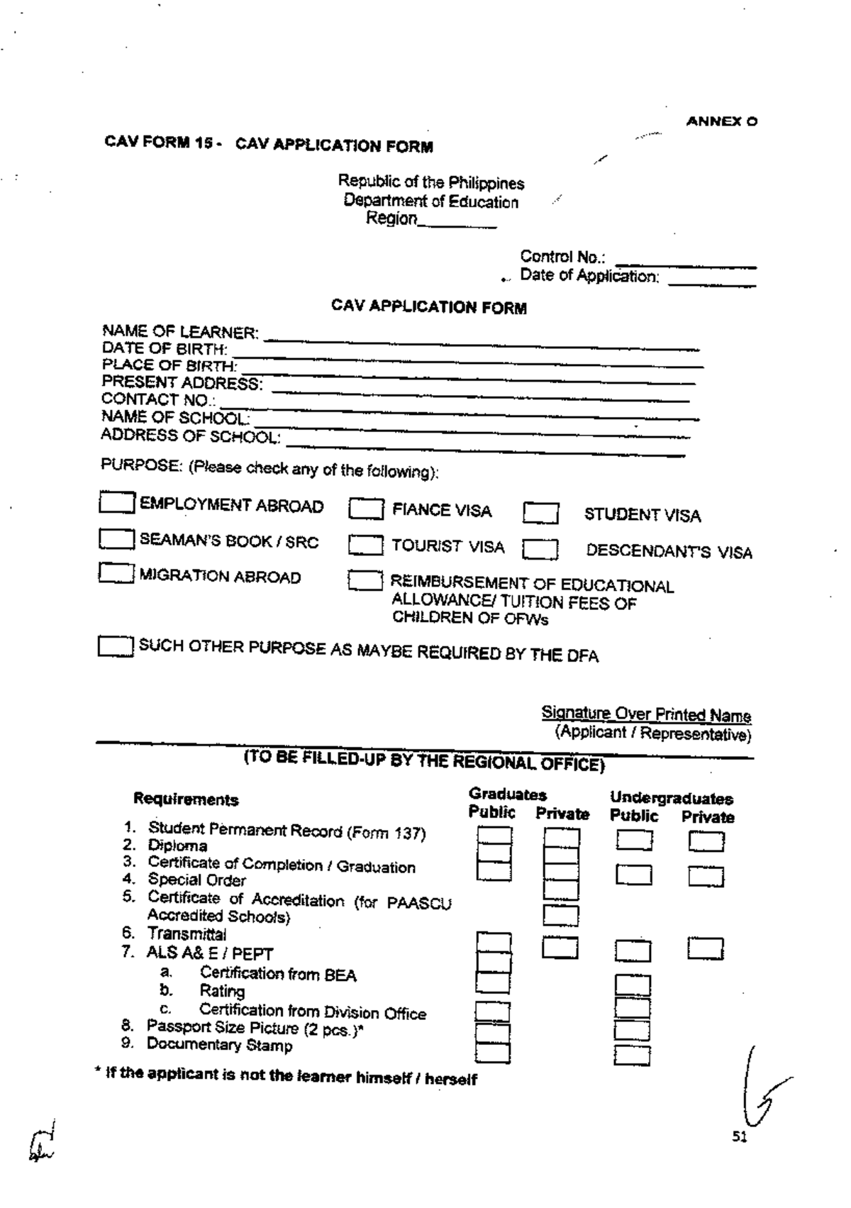 CAV-Form - Sample - English Synonyms - Studocu