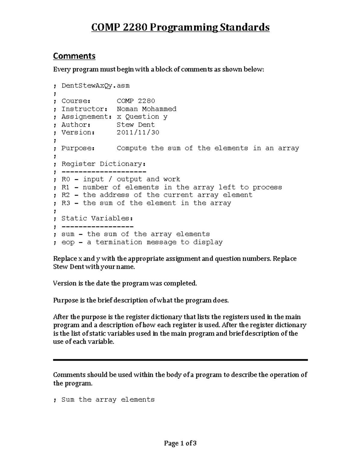 Programming Standards - ! !"#$%&&'(%$)*+),-./+%01,/2,)23% ...
