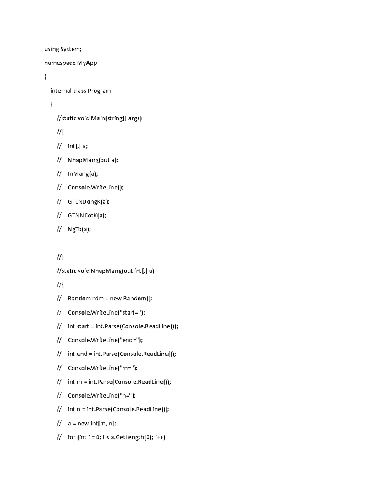 Using System - Mình làm dị để mình lấy tài liệu! Sorry - using System ...