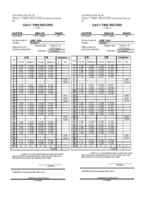 Dtr Sample Fill Online, Printable, Fillable, Blank, 49% OFF