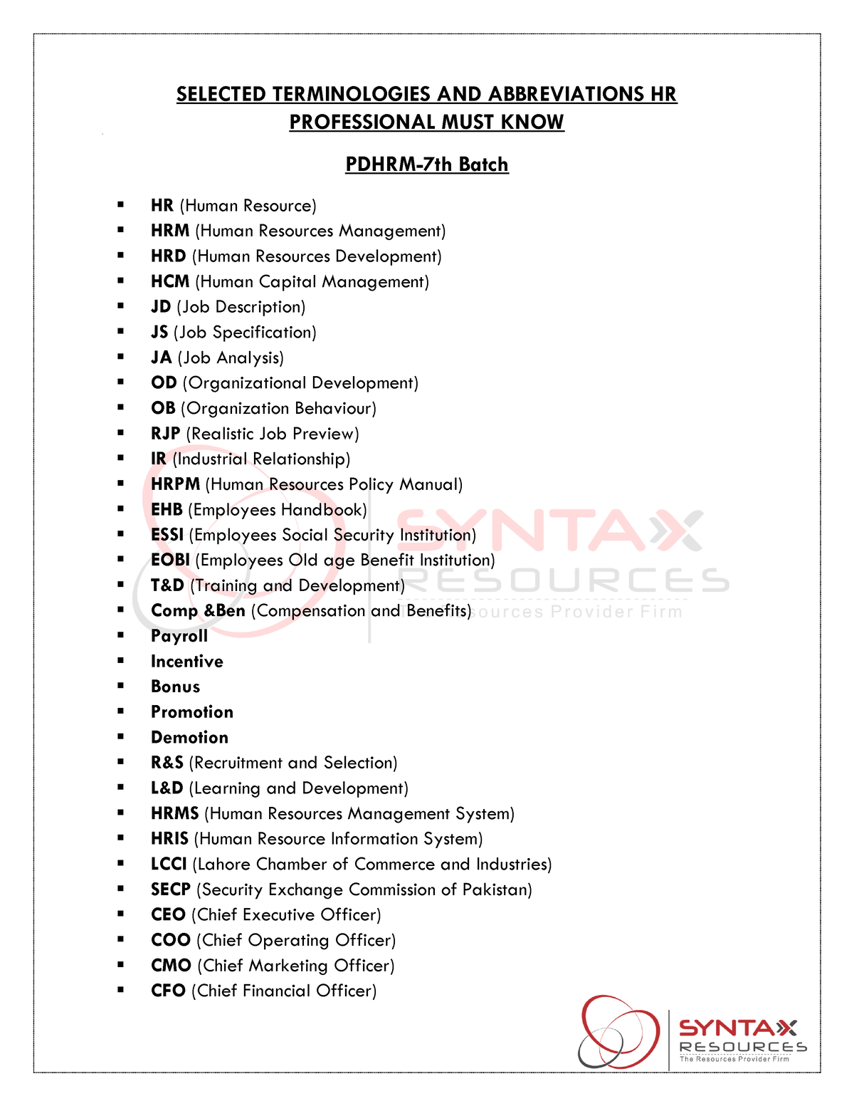 important-hr-terminologies-and-abbreviations-selected-terminologies