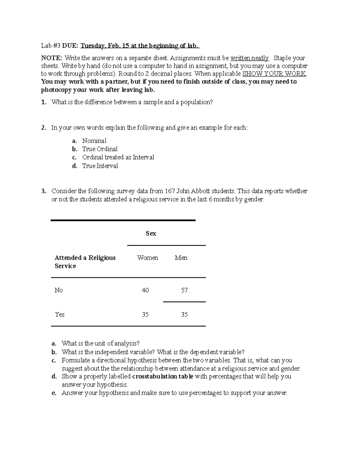 Lab 3 Winter 2022 RM Lab 3 RM was done by an expert and can confirm