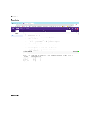 SQL TEST 1 - SPRING SEMESTER 2 2021 - DATABASE 32606 - Student name ...