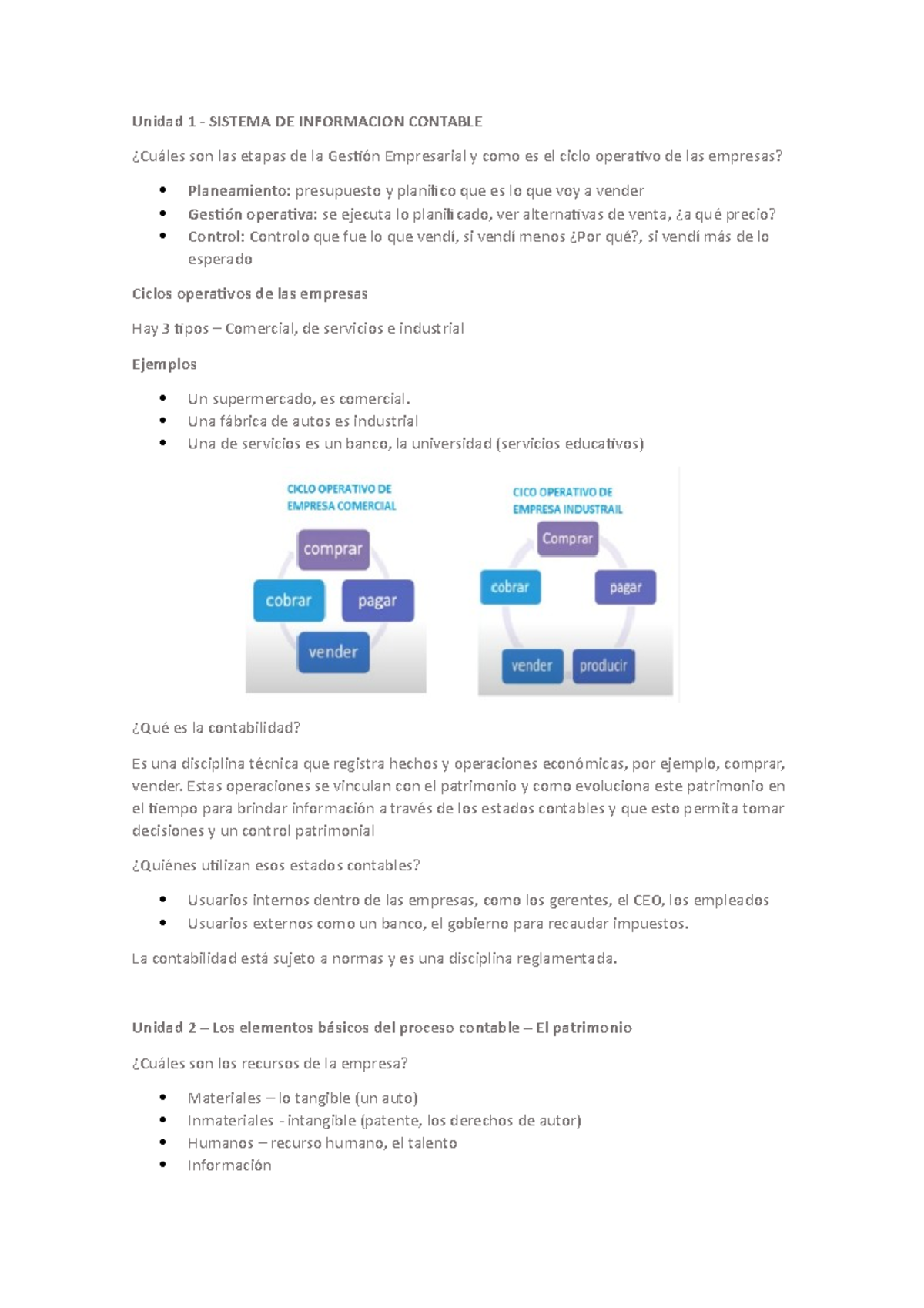 Sistema DE Informacion Contable - Unidad 1 - SISTEMA DE INFORMACION ...