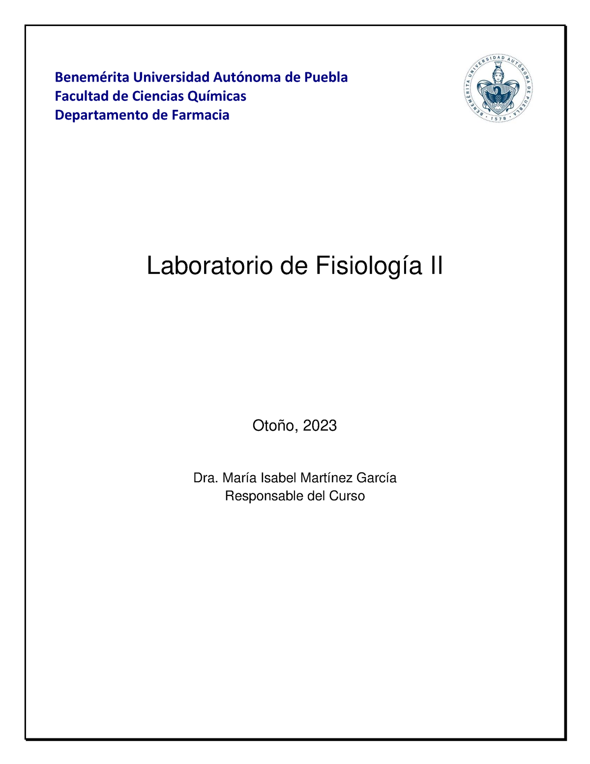 Manual De Laboratorio De Fisiología II - Facultad De Ciencias QuÌmicas ...