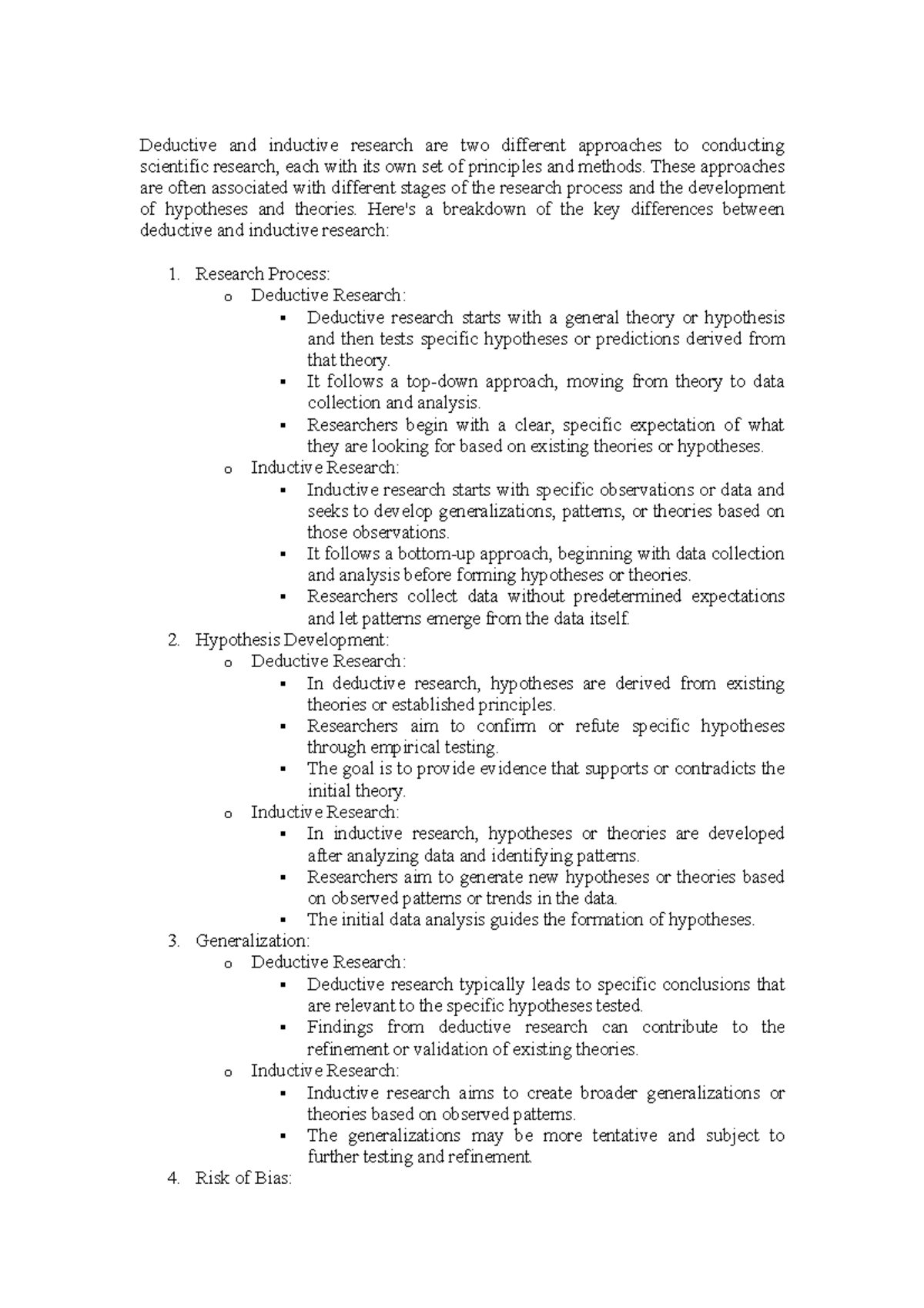 Deductive and Inductive Research - These approaches are often ...