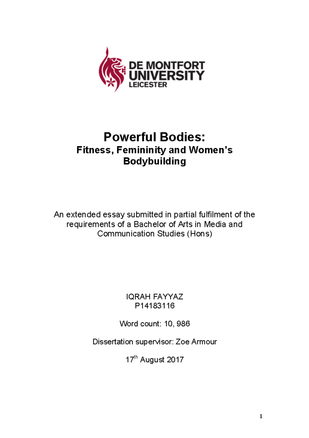 Exercise physiology thesis topics image