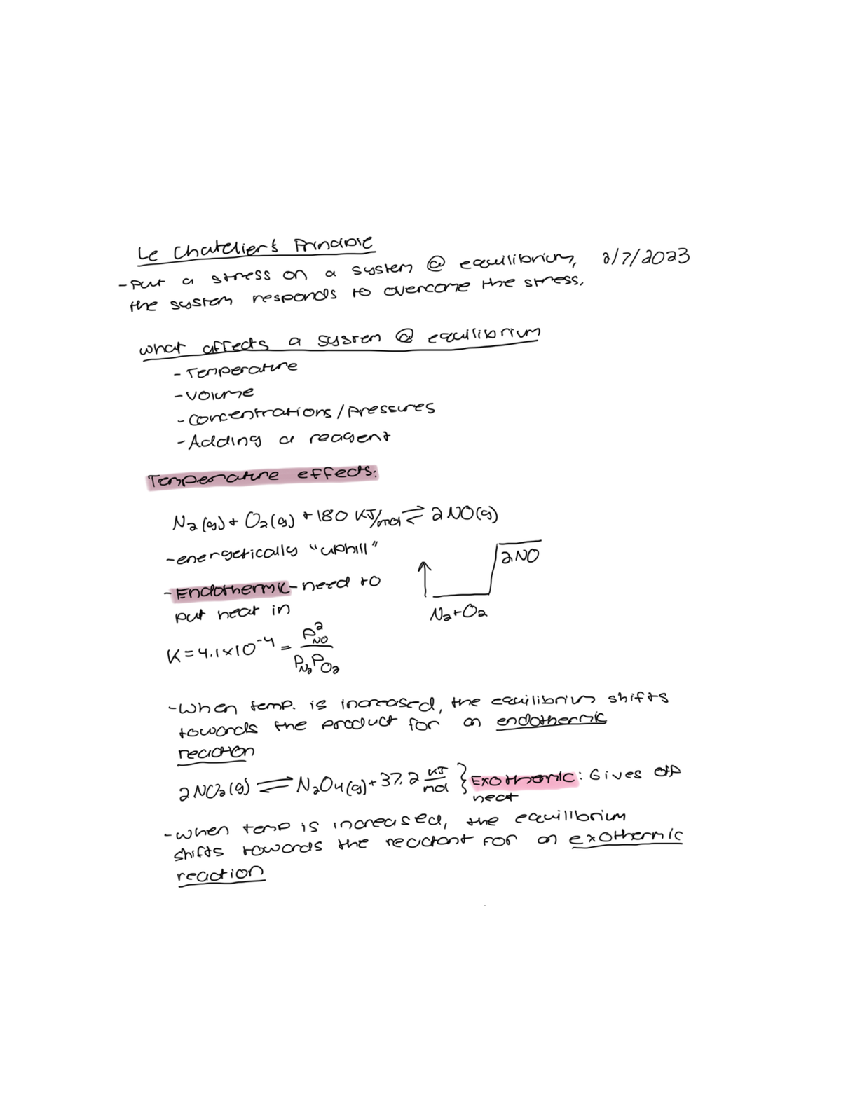 Le Chateliers Principle CHEM 2420 Studocu   Thumb 1200 1570 