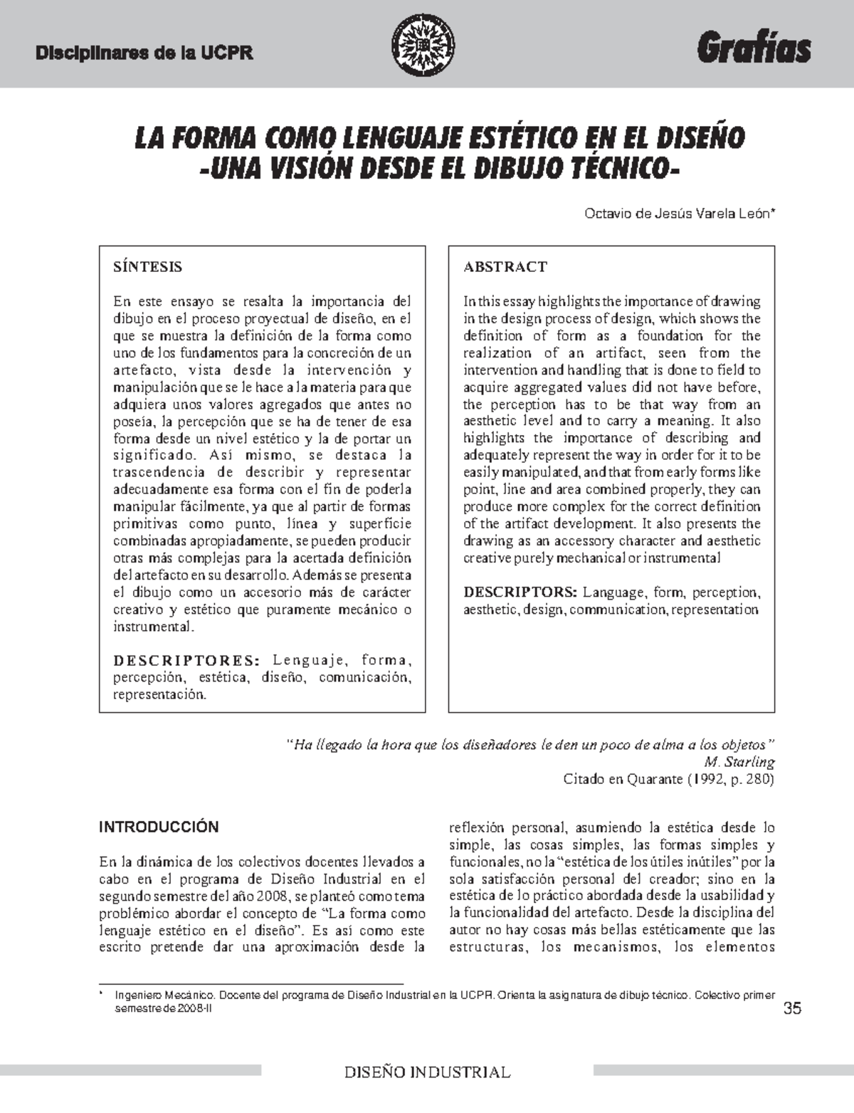 Dialnet-La Forma Como Lenguaje Estetico En El Diseno Una Vision Desd ...