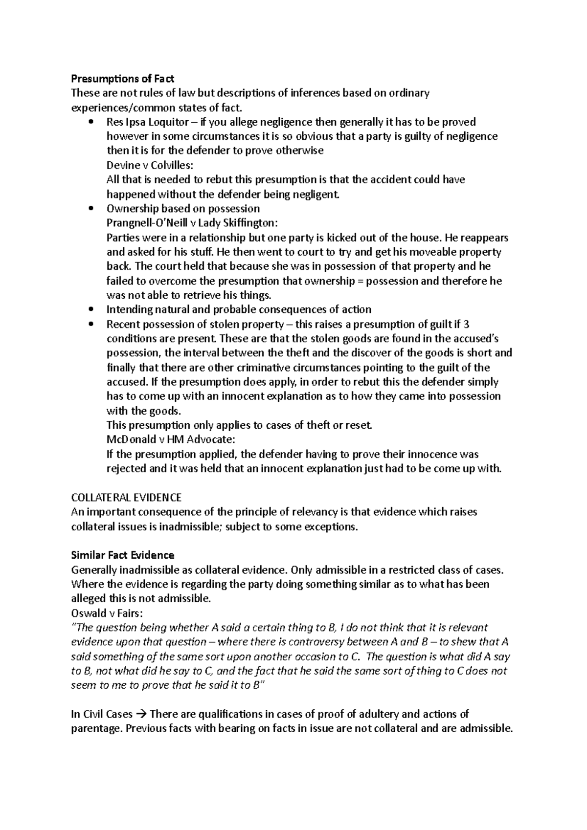 week-3-lecture-notes-3-presumptions-of-fact-these-are-not-rules-of