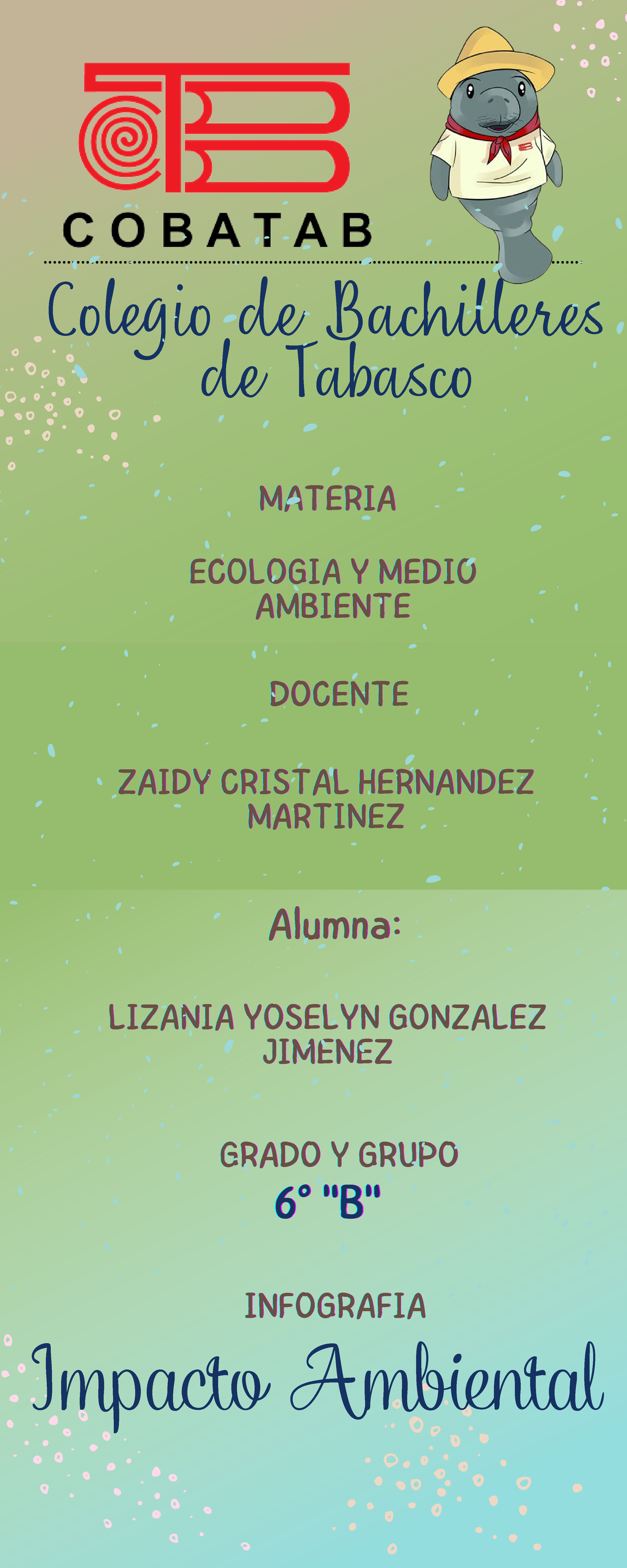 Lizania Yoselin Impacto Ambiental - LIZANIA YOSELYN GONZALEZLIZANIA ...