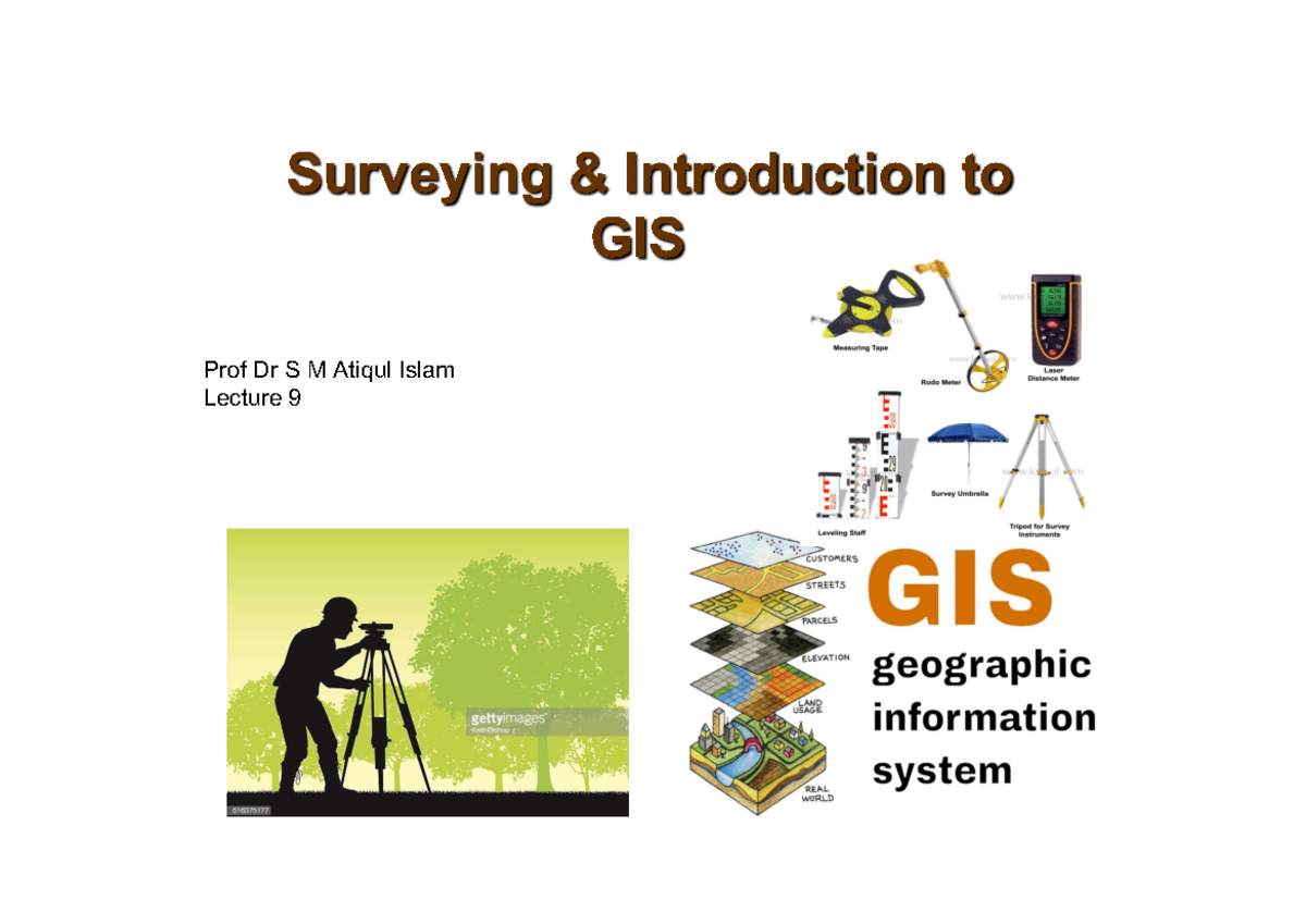 CEE 213- Surveying-SMAI- Lecture 9 - Prof Dr S M Atiqul Islam Lecture 9 ...