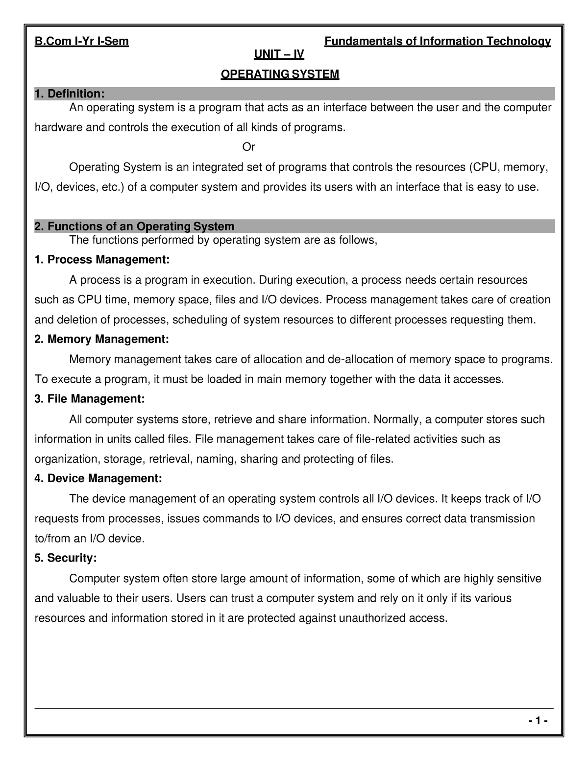 fit-unit-4-notes-1-fit-unit-4-b-com-computer-application-studocu