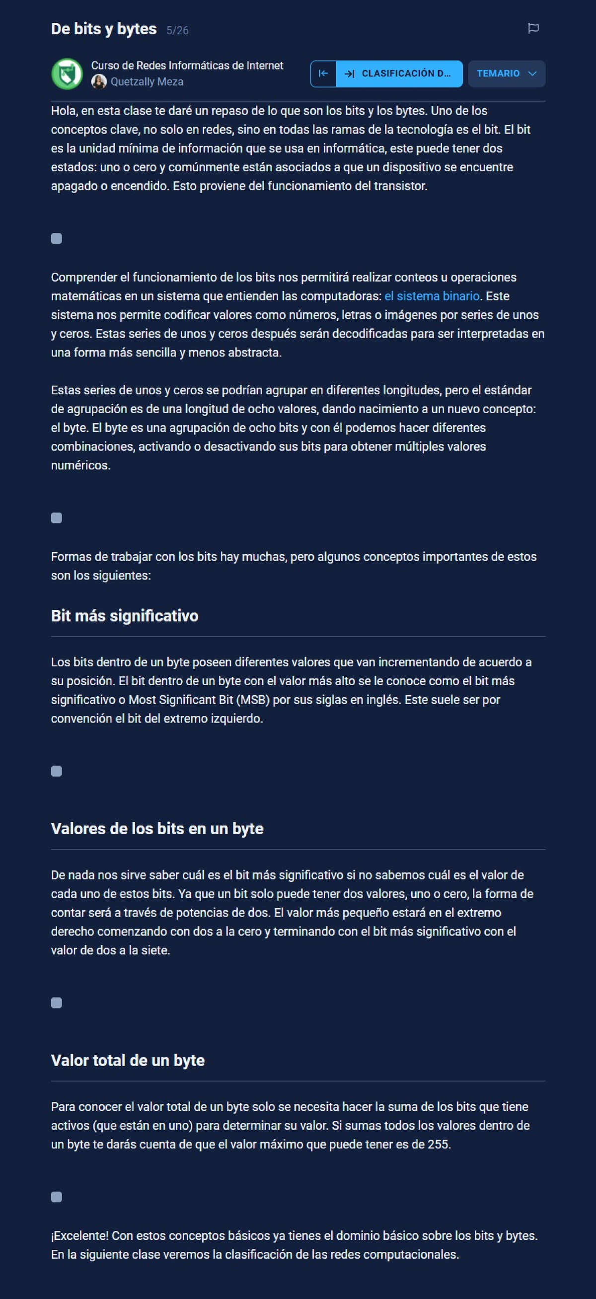5. De bits y bytes - es un apunte - Ekonómie - Studocu