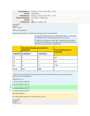 EA5 - Resolviendo problemas de redes de transporte, asignación y ...